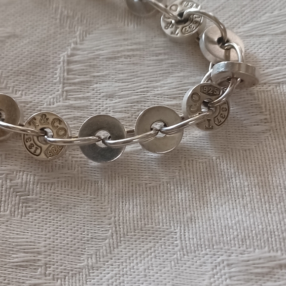 Tiffany & Co. 1837 Circle Link Bracelet, Sterling Silver, 7.5" - Picture 2 of 12